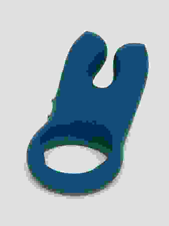Fun Factory NOS Couple's Silicone Cock Ring, Blue, hi-res